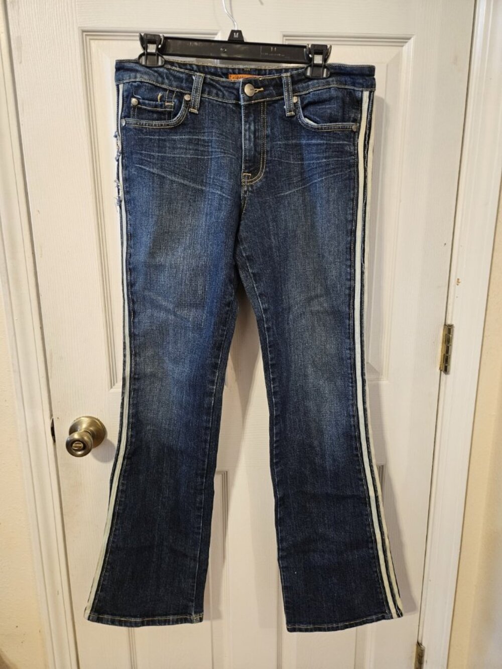 VIGOSS Bootcut Jeans Juniors 11/12 Blue Mid Rise 32x32 Stretch Denim